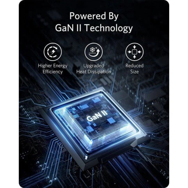 Buy Online Anker PowerPort III 3-Port 65W Pod - Black (A2667K) in